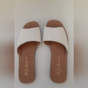 Slip-on flat Matisse sandals - size 8